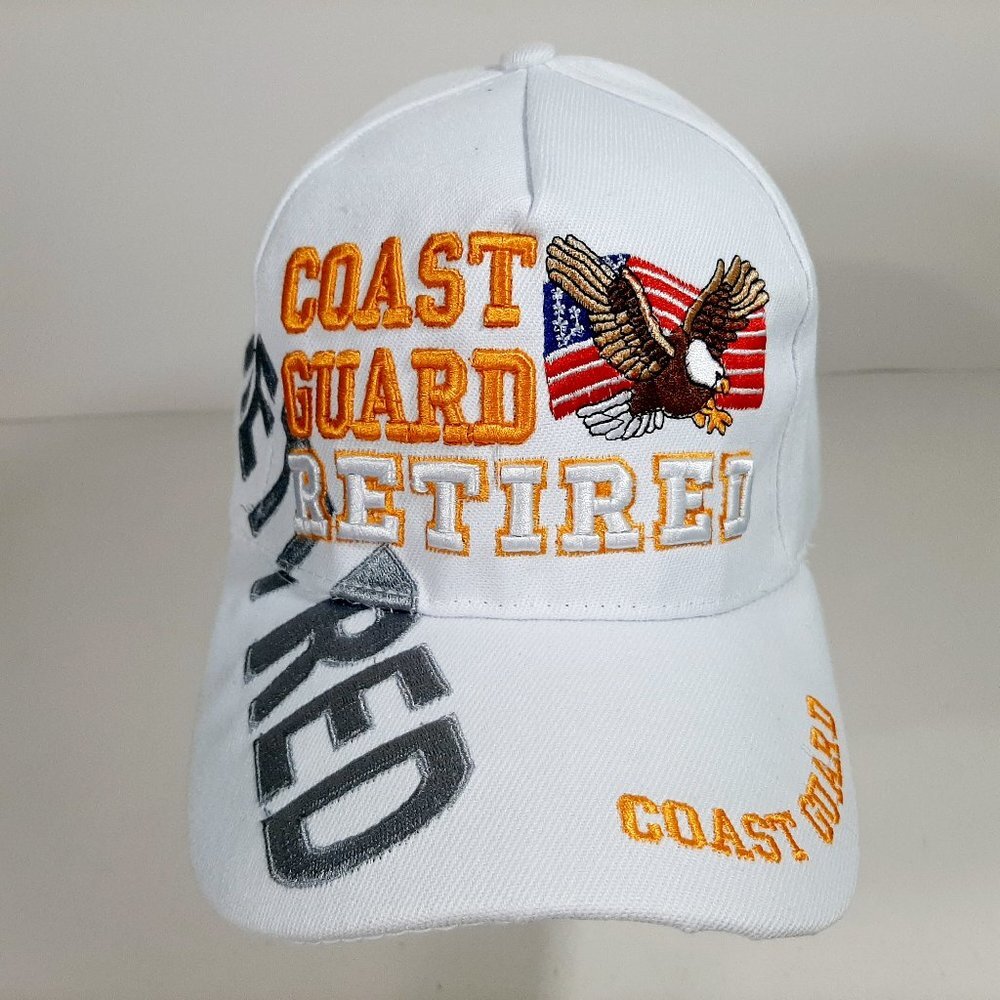 United States Coast Guard Retired Men's Ball Cap W